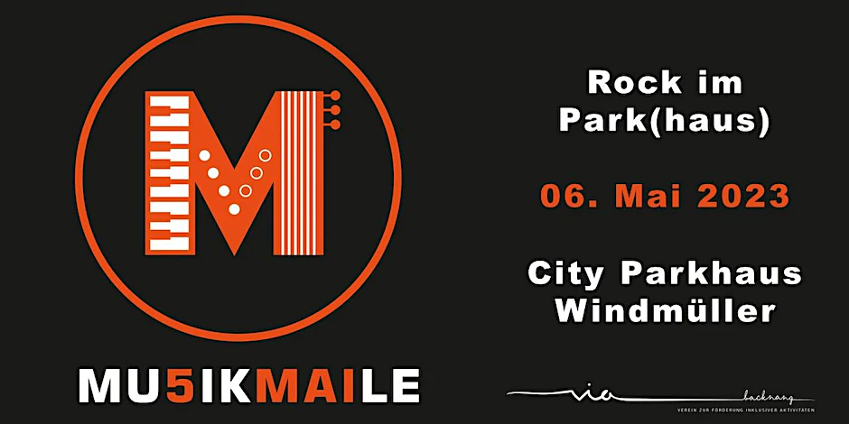 Logo mit großem M und SchriftMu5ikmaile - Rock im Park(haus)!