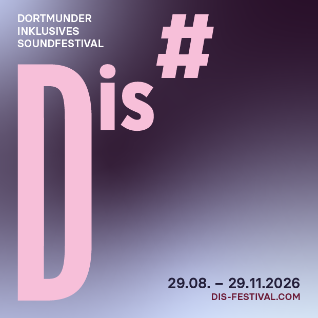 Grafik mit Schrift mit "Dis, 29.8 bis 29.11.2026"